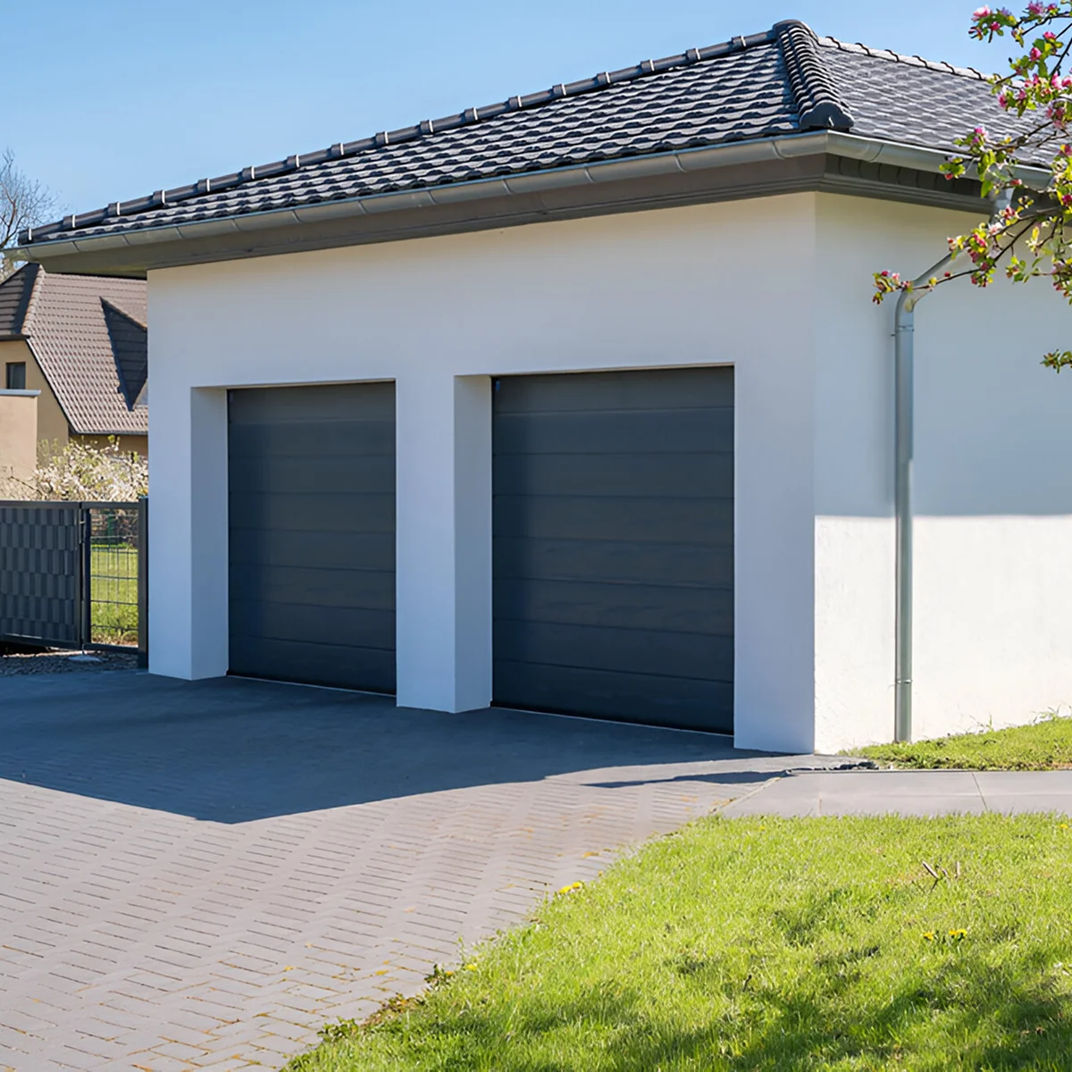 Kle Paysage Et Batiment Paysagiste A Saint Andre De Cubzac Construction De Garage